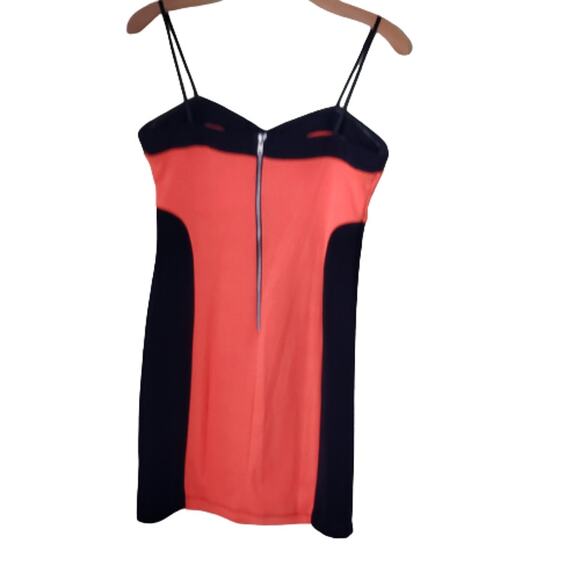 2 For $5 SALE City Triangles Orange And Blue  Strapless Bodycon Dress Like New - Picture 5 of 9